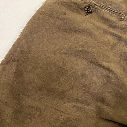【中古品】【メンズ】 RIPRAP リップラップ TWO TUCK SLACKS RRP0702 ツータックスラックス パンツ ボトムス 151-251223-as-25-izu サイズ：LARGE-SHORT カラー：ブラウン 万代Net店