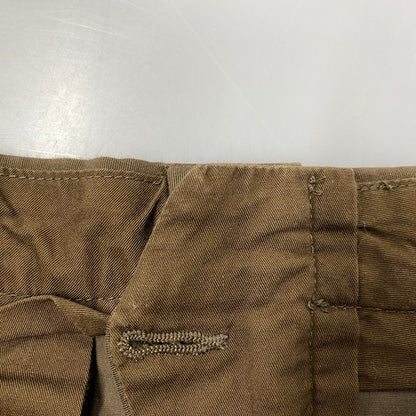 【中古品】【メンズ】 RIPRAP リップラップ TWO TUCK SLACKS RRP0702 ツータックスラックス パンツ ボトムス 151-251223-as-25-izu サイズ：LARGE-SHORT カラー：ブラウン 万代Net店