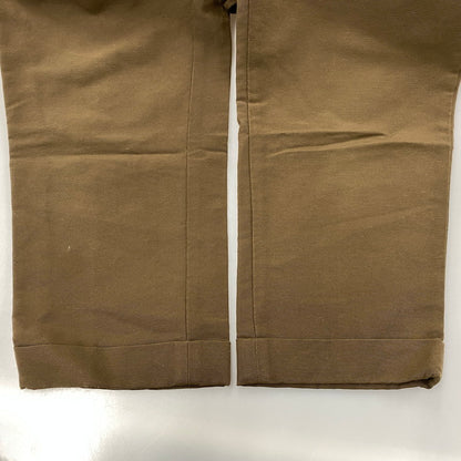 【中古品】【メンズ】 RIPRAP リップラップ TWO TUCK SLACKS RRP0702 ツータックスラックス パンツ ボトムス 151-251223-as-25-izu サイズ：LARGE-SHORT カラー：ブラウン 万代Net店
