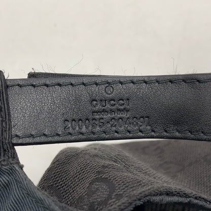 【中古品】【メンズ/レディース】 GUCCI グッチ GG CANVAS BASEBALL CAP GG キャンバス ベースボール キャップ 帽子 183-251216-yn-02-izu サイズ：M/58 カラー：ブラック 万代Net店