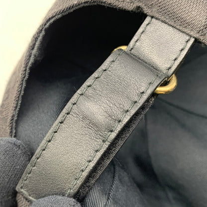 【中古品】【メンズ/レディース】 GUCCI グッチ GG CANVAS BASEBALL CAP GG キャンバス ベースボール キャップ 帽子 183-251216-yn-02-izu サイズ：M/58 カラー：ブラック 万代Net店