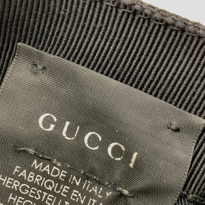 【中古品】【メンズ/レディース】 GUCCI グッチ GG CANVAS BASEBALL CAP GG キャンバス ベースボール キャップ 帽子 183-251216-yn-02-izu サイズ：M/58 カラー：ブラック 万代Net店
