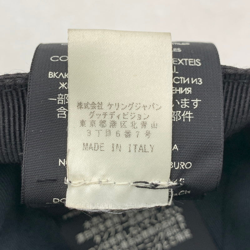 【中古品】【メンズ/レディース】 GUCCI グッチ GG CANVAS BASEBALL CAP GG キャンバス ベースボール キャップ 帽子 183-251216-yn-02-izu サイズ：M/58 カラー：ブラック 万代Net店