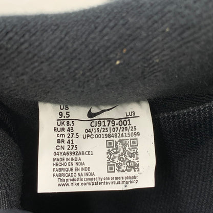 【中古美品】【メンズ】 NIKE ナイキ CJ9179-001 AIR FORCE 1 LOW '07 WB エアフォース 1ロー スニーカー シューズ 靴 160-251216-cs-20-izu サイズ：27.5cm カラー：BLACK×BLACK 万代Net店