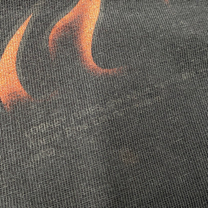 【現状渡し品】【メンズ】 HARLEY DAVIDSON ハーレーダビッドソン LOONEY TUNES FIRE LS TEE ルーニーテューンズ ロングスリーブ Tシャツ USA製 長袖 トップス 146-251216-as-22-izu サイズ：3XL カラー：ブラック 万代Net店