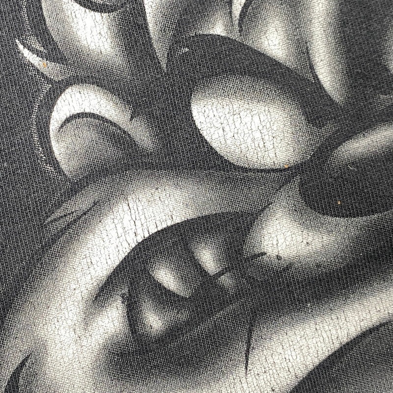 【現状渡し品】【メンズ】 HARLEY DAVIDSON ハーレーダビッドソン LOONEY TUNES FIRE LS TEE ルーニーテューンズ ロングスリーブ Tシャツ USA製 長袖 トップス 146-251216-as-22-izu サイズ：3XL カラー：ブラック 万代Net店