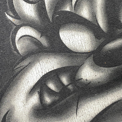 【現状渡し品】【メンズ】 HARLEY DAVIDSON ハーレーダビッドソン LOONEY TUNES FIRE LS TEE ルーニーテューンズ ロングスリーブ Tシャツ USA製 長袖 トップス 146-251216-as-22-izu サイズ：3XL カラー：ブラック 万代Net店