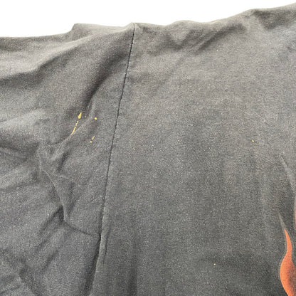 【現状渡し品】【メンズ】 HARLEY DAVIDSON ハーレーダビッドソン LOONEY TUNES FIRE LS TEE ルーニーテューンズ ロングスリーブ Tシャツ USA製 長袖 トップス 146-251216-as-22-izu サイズ：3XL カラー：ブラック 万代Net店