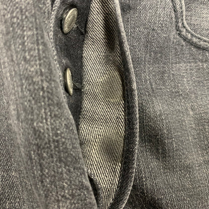【中古品】【メンズ】 刻印3496 501 先染め BLACK DENIM PANTS ブラック デニム パンツ ボトムス ズボン 157-260110-cs-05-izu サイズ：34×30 カラー：ブラック 万代Net店