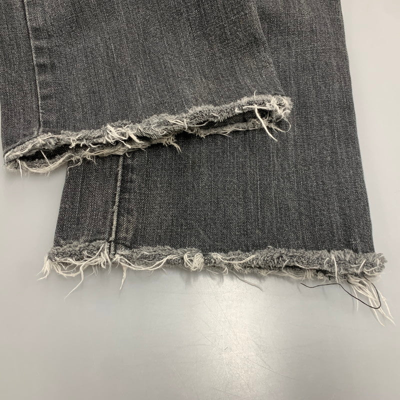 【中古品】【メンズ】 刻印3496 501 先染め BLACK DENIM PANTS ブラック デニム パンツ ボトムス ズボン 157-260110-cs-05-izu サイズ：34×30 カラー：ブラック 万代Net店