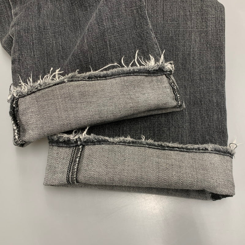 【中古品】【メンズ】 刻印3496 501 先染め BLACK DENIM PANTS ブラック デニム パンツ ボトムス ズボン 157-260110-cs-05-izu サイズ：34×30 カラー：ブラック 万代Net店