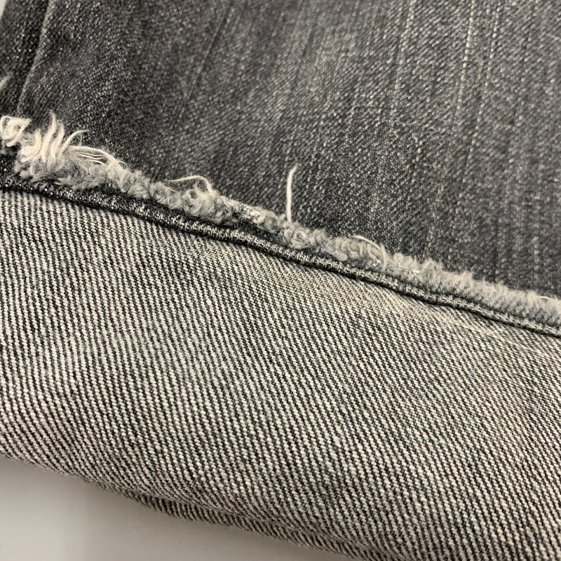 【中古品】【メンズ】 刻印3496 501 先染め BLACK DENIM PANTS ブラック デニム パンツ ボトムス ズボン 157-260110-cs-05-izu サイズ：34×30 カラー：ブラック 万代Net店
