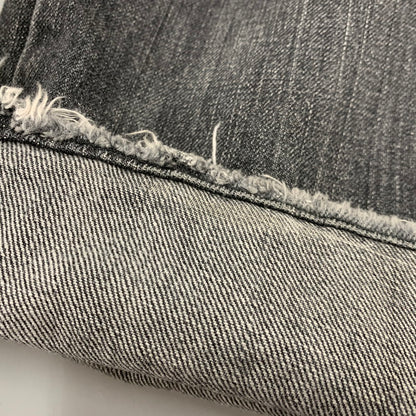 【中古品】【メンズ】 刻印3496 501 先染め BLACK DENIM PANTS ブラック デニム パンツ ボトムス ズボン 157-260110-cs-05-izu サイズ：34×30 カラー：ブラック 万代Net店