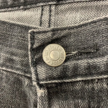 【中古品】【メンズ】 刻印3496 501 先染め BLACK DENIM PANTS ブラック デニム パンツ ボトムス ズボン 157-260110-cs-05-izu サイズ：34×30 カラー：ブラック 万代Net店