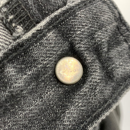 【中古品】【メンズ】 刻印3496 501 先染め BLACK DENIM PANTS ブラック デニム パンツ ボトムス ズボン 157-260110-cs-05-izu サイズ：34×30 カラー：ブラック 万代Net店