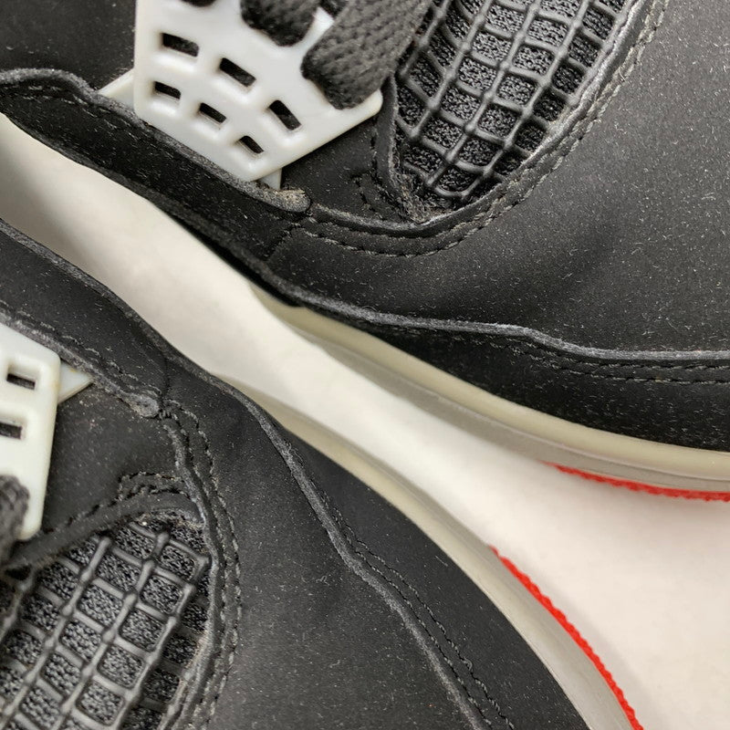 【中古品】【メンズ】 NIKE ナイキ 308497-060 AIR JORDAN 4 RETRO (2019) エアジョーダン 4レトロ スニーカー シューズ 靴 160-251216-cs-19-izu サイズ：28.5cm カラー：BLACK/FIRE RED-CEMENT GREY 万代Net店