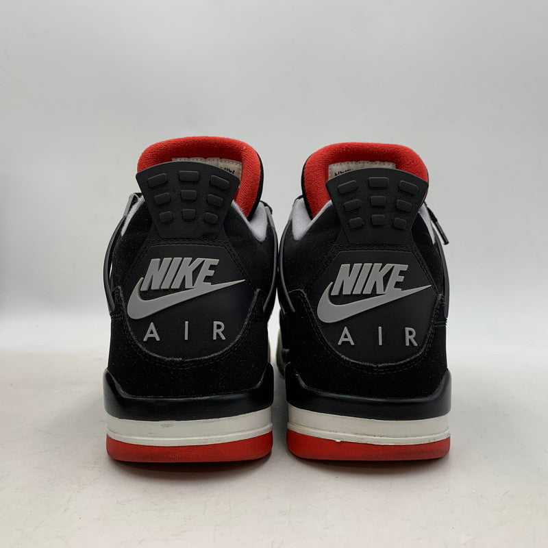 【中古品】【メンズ】 NIKE ナイキ 308497-060 AIR JORDAN 4 RETRO (2019) エアジョーダン 4レトロ スニーカー シューズ 靴 160-251216-cs-19-izu サイズ：28.5cm カラー：BLACK/FIRE RED-CEMENT GREY 万代Net店