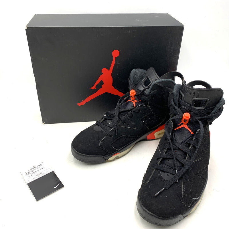 【中古品】【メンズ】 NIKE ナイキ 384664-060 AIR JORDAN 6 RETRO OG エア ジョーダン 6レトロ オリジナル スニーカー シューズ 靴 160-251216-cs-18-izu サイズ：28.5cm カラー：BLACK/INFRARED 万代Net店
