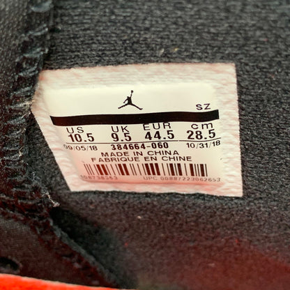 【中古品】【メンズ】 NIKE ナイキ 384664-060 AIR JORDAN 6 RETRO OG エア ジョーダン 6レトロ オリジナル スニーカー シューズ 靴 160-251216-cs-18-izu サイズ：28.5cm カラー：BLACK/INFRARED 万代Net店