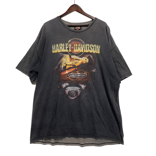 【現状渡し品】【メンズ】 HARLEY DAVIDSON ハーレーダビッドソン HARLEY GIRL SS TEE ショートスリーブ Tシャツ 半袖 トップス 146-251223-as-23-izu サイズ：2XL カラー：ブラック系 万代Net店