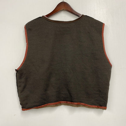 【現状渡し品】【メンズ】 USED G-1 LAMB LEATHER JACKET K1-110 ラムレザージャケット アウター 146-251216-as-24-izu サイズ：M カラー：ブラウン 万代Net店