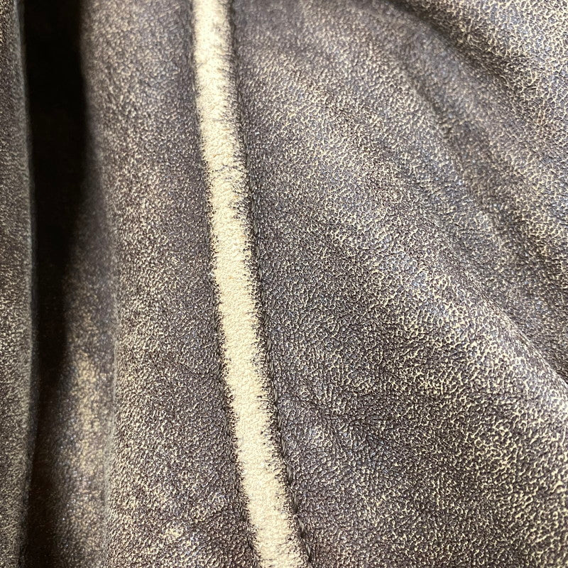 【現状渡し品】【メンズ】 USED G-1 LAMB LEATHER JACKET K1-110 ラムレザージャケット アウター 146-251216-as-24-izu サイズ：M カラー：ブラウン 万代Net店