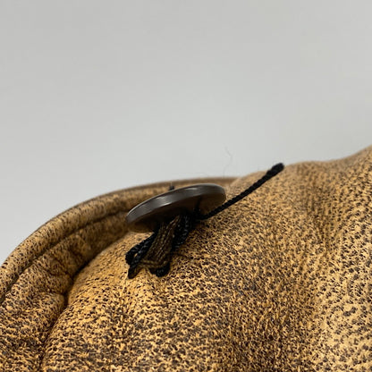 【現状渡し品】【メンズ】 USED G-1 LAMB LEATHER JACKET K1-110 ラムレザージャケット アウター 146-251216-as-24-izu サイズ：M カラー：ブラウン 万代Net店