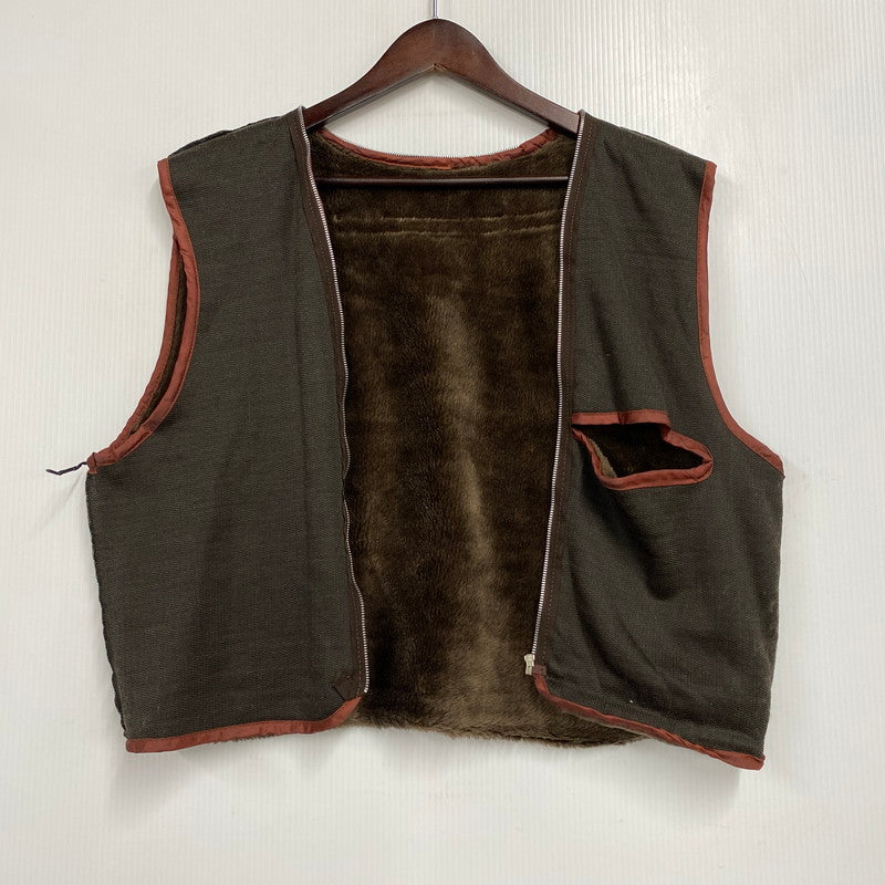 【現状渡し品】【メンズ】 USED G-1 LAMB LEATHER JACKET K1-110 ラムレザージャケット アウター 146-251216-as-24-izu サイズ：M カラー：ブラウン 万代Net店