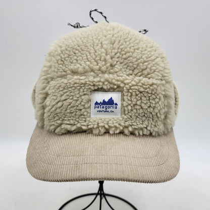 【中古品】【メンズ/レディース】 patagonia パタゴニア 33530 RANGE EARFLAP CAP レンジ イヤーフラップ キャップ 帽子 185-251220-cs-11-izu サイズ：S カラー：Pelican 万代Net店