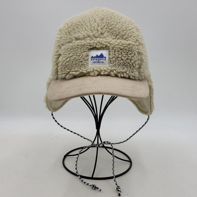 【中古品】【メンズ/レディース】 patagonia パタゴニア 33530 RANGE EARFLAP CAP レンジ イヤーフラップ キャップ 帽子 185-251220-cs-11-izu サイズ：S カラー：Pelican 万代Net店