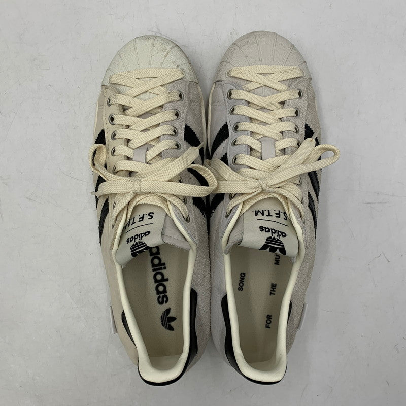 【中古品】【メンズ】 adidas アディダス × SONG FOR THE MUTE ソング フォー ザ ミュート JQ0958 SUPERSTAR 82 スーパースター スニーカー シューズ 靴 161-251217-kh-07-izu サイズ：27.5cm カラー：CREAM WHITE/CORE BLACK/OFF WHITE 万代Net店
