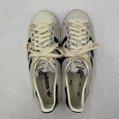 【中古品】【メンズ】 adidas アディダス × SONG FOR THE MUTE ソング フォー ザ ミュート JQ0958 SUPERSTAR 82 スーパースター スニーカー シューズ 靴 161-251217-kh-07-izu サイズ：27.5cm カラー：CREAM WHITE/CORE BLACK/OFF WHITE 万代Net店