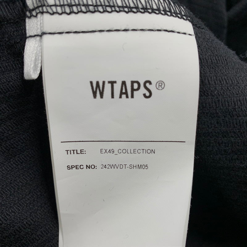 【中古品】【メンズ】 WTAPS ダブルタップス 242WVDT-SHM05 24AW WCPO LS COTTON CORDUROY ダブルシーピーオー ロングスリーブ コットン コーデュロイ 142-251217-cs-05-izu サイズ：02 カラー：ブラック 万代Net店