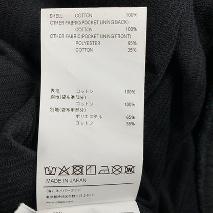 【中古品】【メンズ】 WTAPS ダブルタップス 242WVDT-SHM05 24AW WCPO LS COTTON CORDUROY ダブルシーピーオー ロングスリーブ コットン コーデュロイ 142-251217-cs-05-izu サイズ：02 カラー：ブラック 万代Net店