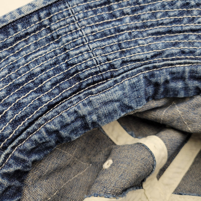 【中古品】【メンズ/レディース】 NEIGHBORHOOD ネイバーフッド 201YGNH-HT01S WASHED CREW C-HAT ウォッシュド クルー シーハット 帽子 185-251220-cs-09-izu サイズ：M カラー：ブルー 万代Net店