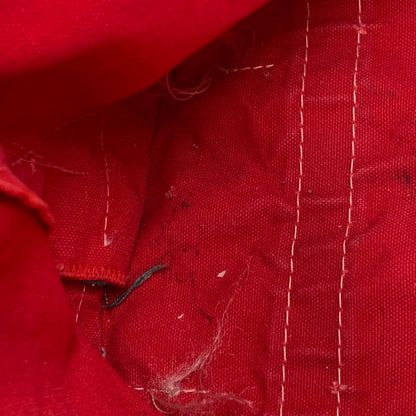 【中古品】【メンズ/レディース】 L.L.Bean エルエルビーン 90S カタディンロゴ トートバッグ カバン 鞄 188-251217-kh-01-izu カラー：レッド×グリーン 万代Net店