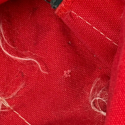 【中古品】【メンズ/レディース】 L.L.Bean エルエルビーン 90S カタディンロゴ トートバッグ カバン 鞄 188-251217-kh-01-izu カラー：レッド×グリーン 万代Net店