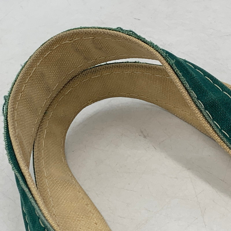 【中古品】【メンズ/レディース】 L.L.Bean エルエルビーン 90S カタディンロゴ トートバッグ カバン 鞄 188-251217-kh-01-izu カラー：レッド×グリーン 万代Net店