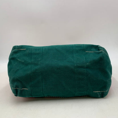 【中古品】【メンズ/レディース】 L.L.Bean エルエルビーン 90S カタディンロゴ トートバッグ カバン 鞄 188-251217-kh-01-izu カラー：レッド×グリーン 万代Net店