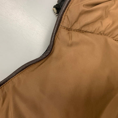 【中古品】【レディース】 W11CPMAK1CNW0TN211 国内正規 11AW NO COLLAR DOWN COAT ノー カラー ダウン コート アウター 168-251217-cs-03-izu サイズ：40 カラー：ブラウン 万代Net店