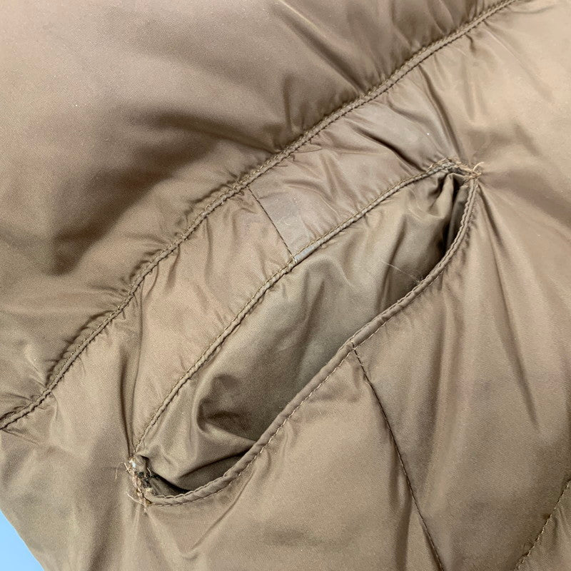 【中古品】【レディース】 W11CPMAK1CNW0TN211 国内正規 11AW NO COLLAR DOWN COAT ノー カラー ダウン コート アウター 168-251217-cs-03-izu サイズ：40 カラー：ブラウン 万代Net店