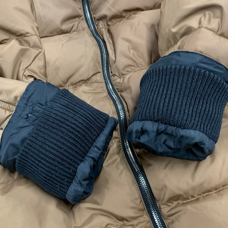 【中古品】【レディース】 W11CPMAK1CNW0TN211 国内正規 11AW NO COLLAR DOWN COAT ノー カラー ダウン コート アウター 168-251217-cs-03-izu サイズ：40 カラー：ブラウン 万代Net店