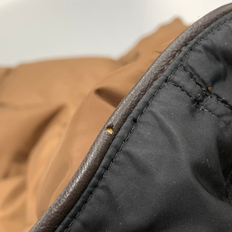 【中古品】【レディース】 W11CPMAK1CNW0TN211 国内正規 11AW NO COLLAR DOWN COAT ノー カラー ダウン コート アウター 168-251217-cs-03-izu サイズ：40 カラー：ブラウン 万代Net店