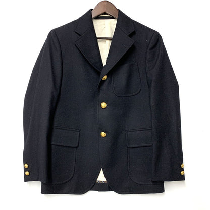【中古品】【メンズ】 J.PRESS×BLUE BLUE ジェイプレス×ブルーブルー 金ボタン 3B WOOL TAILORED JACKET ウール テーラード ジャケット アウター 145-251217-cs-08-izu サイズ：1 カラー：ブラック 万代Net店
