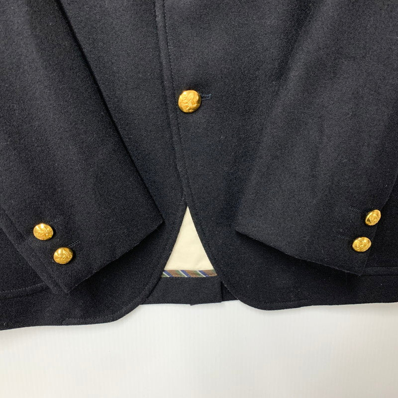 【中古品】【メンズ】 J.PRESS×BLUE BLUE ジェイプレス×ブルーブルー 金ボタン 3B WOOL TAILORED JACKET ウール テーラード ジャケット アウター 145-251217-cs-08-izu サイズ：1 カラー：ブラック 万代Net店