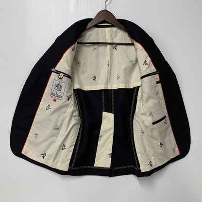 【中古品】【メンズ】 J.PRESS×BLUE BLUE ジェイプレス×ブルーブルー 金ボタン 3B WOOL TAILORED JACKET ウール テーラード ジャケット アウター 145-251217-cs-08-izu サイズ：1 カラー：ブラック 万代Net店