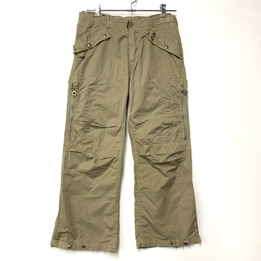 【中古品】【メンズ】 PP-RL-LM0108 GIMMICK CARGO PANTS ギミック カーゴ パンツ ボトムス ズボン 157-251217-cs-01-izu サイズ：32×32 カラー：カーキ 万代Net店