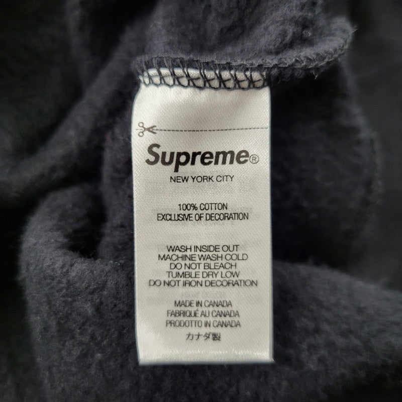 【中古美品】【メンズ】 Supreme シュプリーム × WTAPS ダブルタップス 21AW SIC'EM シック エム HOODED SWEATSHIRT フーデッド スウェットシャツ トップス パーカー 149-251218-ya-04-izu サイズ：Ｌ カラー：ブラック 万代Net店