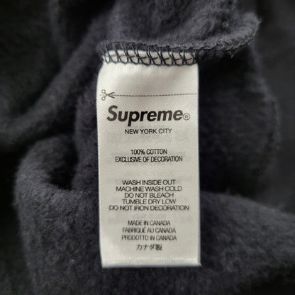 【中古美品】【メンズ】 Supreme シュプリーム × WTAPS ダブルタップス 21AW SIC'EM シック エム HOODED SWEATSHIRT フーデッド スウェットシャツ トップス パーカー 149-251218-ya-04-izu サイズ：Ｌ カラー：ブラック 万代Net店