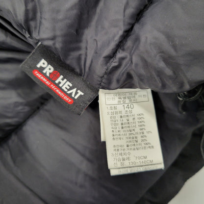【現状渡し品】【キッズ】 THE NORTH FACE ザ・ノースフェイス MCMURDO SERIES DOWN JACKET NJ1DI53S マクマードシリーズ ダウンジャケット アウター 173-251218-as-11-izu サイズ：140 カラー：ブラック 万代Net店